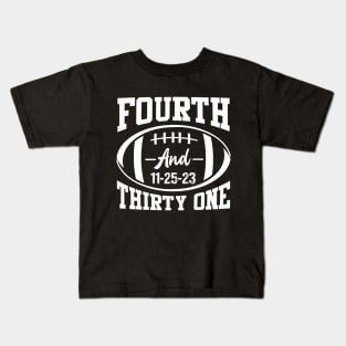 4th and 31 Alabama Football Kids T-Shirt